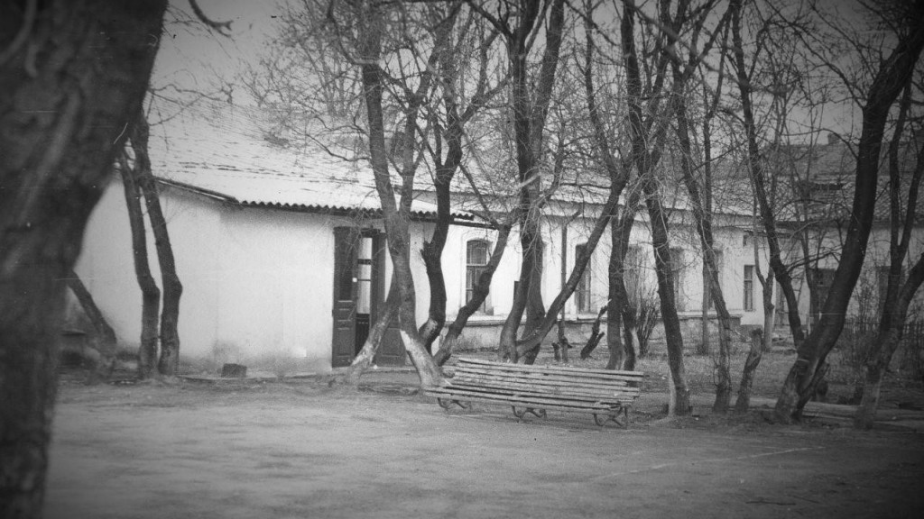 Двор старого музыкального училища 1960-е годы